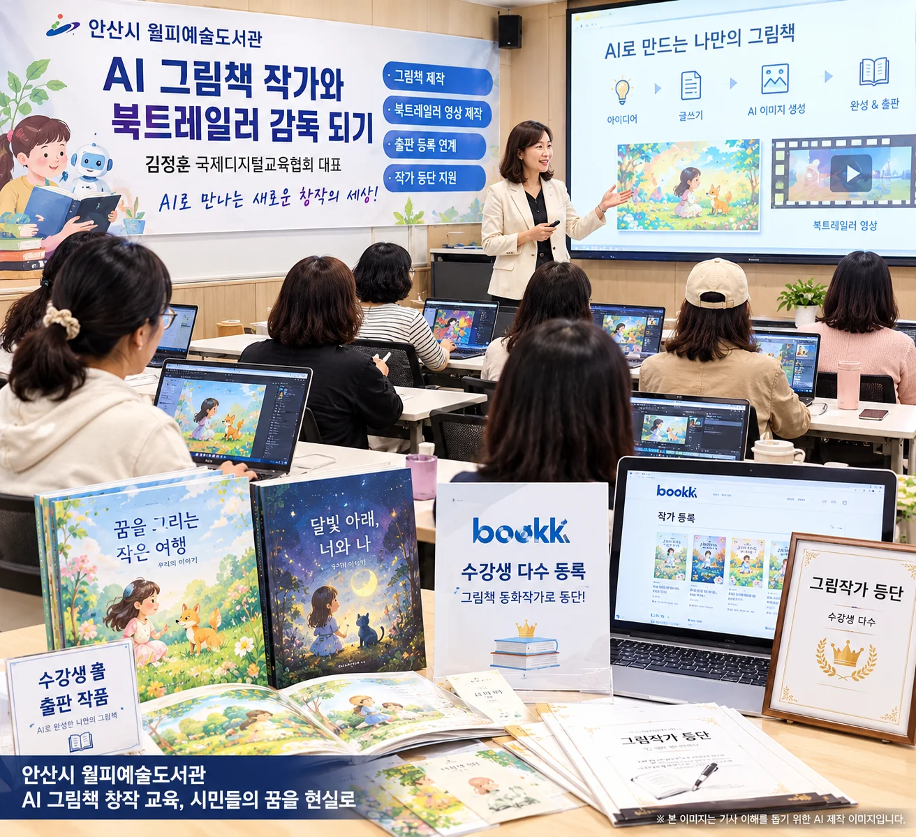 AI 그림책 창작 교실과 출판 성과